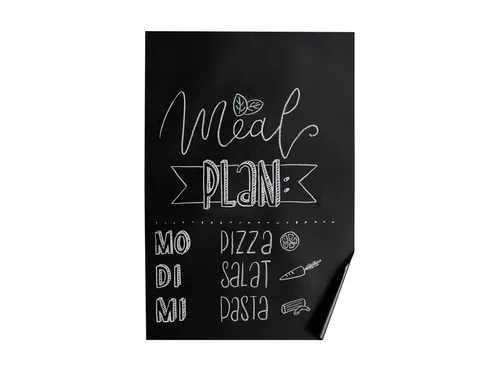 Krijtbord folie Folia 45x200cm incl 10 krijtjes zelfkl verwijderbaar