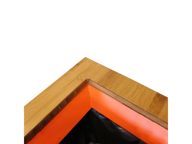 Afvalinzamelingsunit Lune Paxa Large 65 Liter Wim Bamboe Oranje