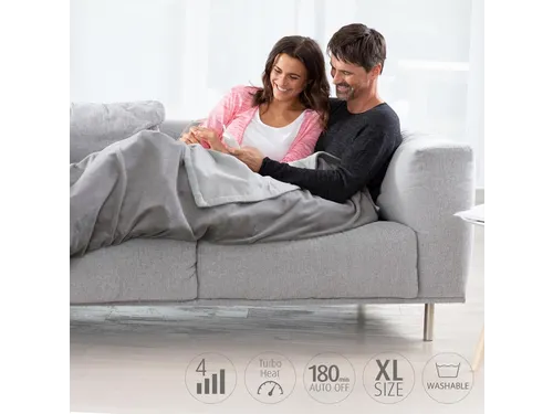 Medisana HDW Knuffelwarmtedeken 180x130cm Tweekleurig