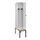 locker met bank,voor scheiding van kleding,HxBxD 2120x400x815mm,1vak