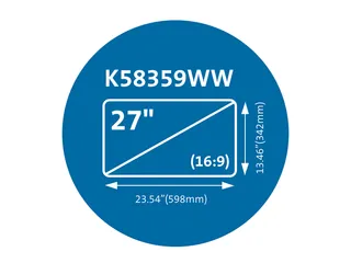 MagPro Monitor privacy filter 27 inch (16:9) - 5