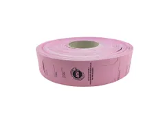 BST Detecteerbare Loop Tags hittebestendig 48x279mm Roze 500 stuks