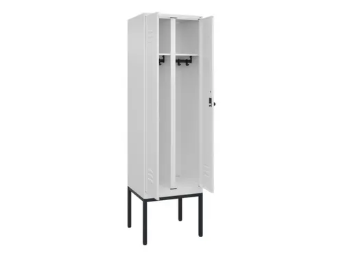 locker voor scheiding van kleding,HxBxD 2120x600x500mm,2vak