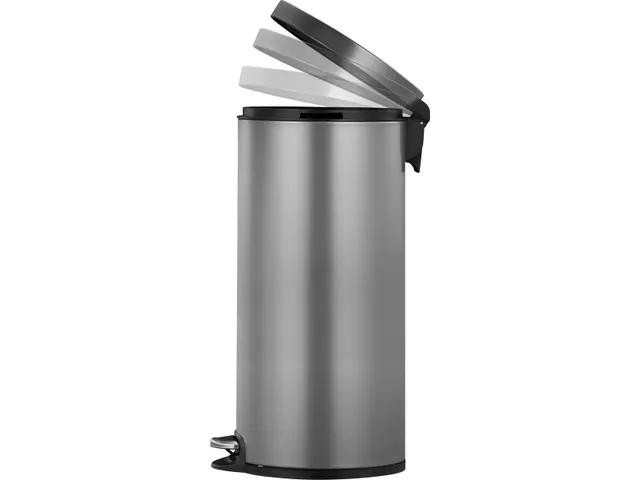 Serene Pedaalemmer 30 Liter Platinum RVS