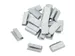 Sluitzegels Metaal 30mm Gestreept Zilver