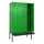 locker met bank,voor scheiding van kleding,HxBxD 2120x1200x815mm,4vak