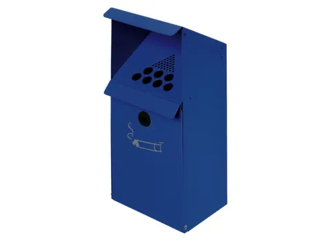 Wandasbak 3.7 Liter 410x180x150mm Overkapping Blauw Verzinkt