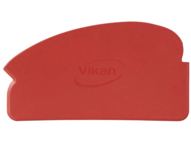 Vikan 40524 Hygiene Handschraper Flexibel 165mm Rood