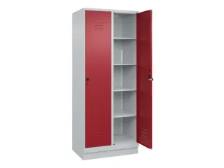 wasgoedverdeelkast,HxBxD 1950x800x500mm,vak B 400mm,draaigrendel - 2