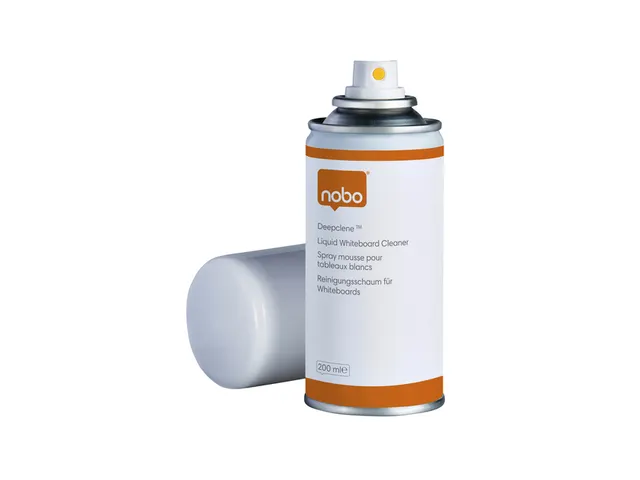 Nobo Deepclene Schuimende Whiteboard Reinigingsspray 200ml