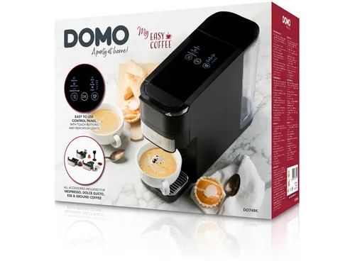 Koffiezetapparaat 4-In-1 1.5L Zwart