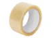 Verpakkingstape Transparant 25µm PP Hotmelt 38mmx66mtr