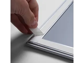 Etalage Kliklijst 70x100cm Rechte Hoeken 25mm Window Snap frame - 4