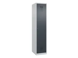 locker voor scheiding van kleding,HxBxD 1850x400x500mm,1vak