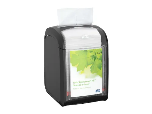 Servetdispenser Tork Xpressnap tabletop N14 zwart 272900