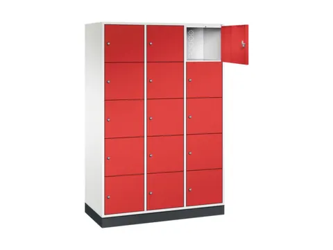 grootvolume-lockersysteem,HxBxD 1950x1220x500mm,3x5vakken,cil.-slot