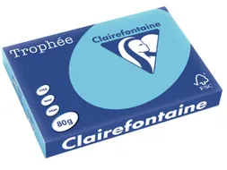 Trophée Pastel gekleurd papier A3 80 gram 500 vel Helblauw