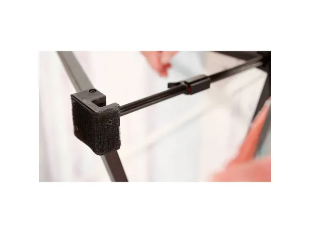 Balie Counter Fabric met Houten tafelblad 100x32cm