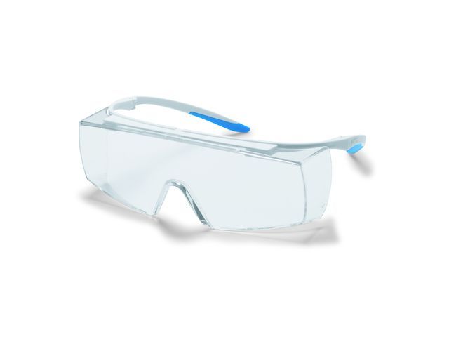 Overzetbril Super F Otg Cr 9169 Wit Blauw Polycarbonaat Blank | VeiligheidsbrillenOnline.be