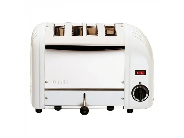 Dualit Broodrooster wit 4 delig