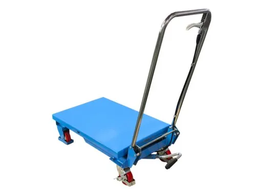mobiele schaarheftafel,draagverm. 150kg,platform LxB 700x450mm