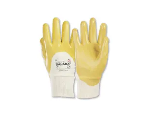 KCL Sahara 100 katoenen handschoenen, nitril gecoat, maat 09, 100 paar - 1