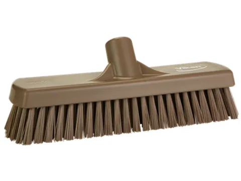 Hygiene 7060-66 vloerschrobber bruin, harde vezels, 305mm