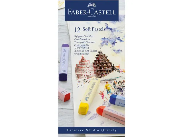Fc Creative Studio Softpastels Etui A 12 Stuks