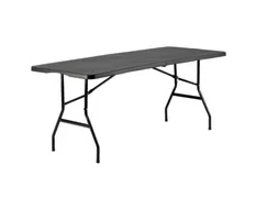 Vouwtafel BRASQ 180x70x74cm FT180 zwart