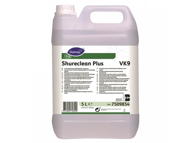 Diversey Shureclean Plus VK 2x 5 Liter Schuimend Reinigingsmiddel