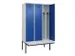locker met bank,voor scheiding van kleding,HxBxD 2120x1200x815mm,3vak