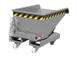 Kiepbak voor spaanders,HxLxB 540x960x640mm,0,15m³,draagverm. 750kg - 7