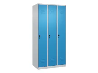 locker voor scheiding van kleding,HxBxD 1850x900x500mm,3vak - 1