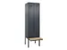 locker met bank,voor scheiding van kleding,HxBxD 2120x600x815mm,2vak