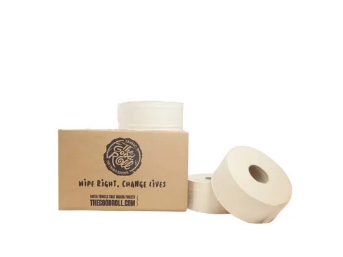 Toiletpapier TGR jumbo klein 2-laags 180m naturel