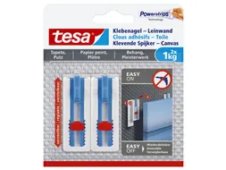 Klevende spijker Tesa voor canvas op behang en pleisterwerk 1kg