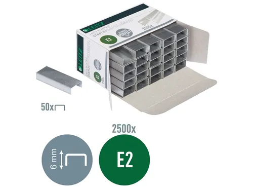 Nieten Leitz E2 verzinkt 2500 stuks