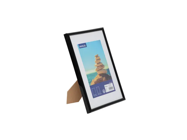 Fotolijst MAULart 15x21cm kunststof frame zwart