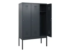schoollocker,HxBxD 1950x1200x500mm,3vak,vak B 400mm,cil.-slot