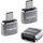 7600113 INTENSO USB 480C Adapter 3 stuks USB-A USB-C USB 2.0