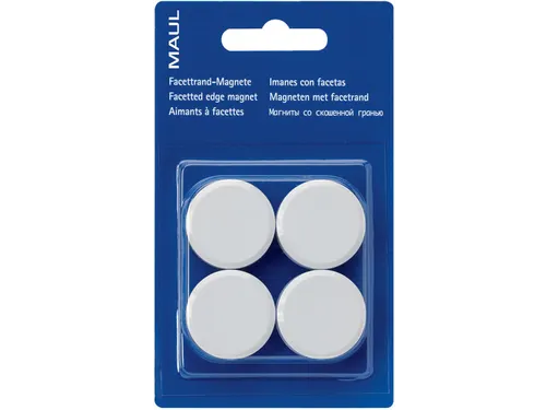 Magneet Maulsolid, Diameter 32 Mm, Wit