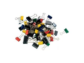 Papierklem MAUL 215 foldback 19mm capaciteit 7mm assorti - 5
