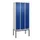locker voor scheiding van kleding,HxBxD 2120x900x500mm,3vak