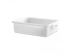 Araven Voedselbak kunststof Wit 25 liter 53x40x14cm