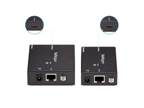 HDMI over CAT5 HDBaseT extender Ultra HD 4K Power over Cable