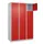 lockerkast,HxBxD 1850x1200x500mm,3x5vakken,vak B 400mm,cil.-slot