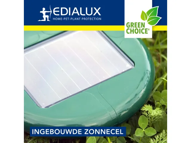Mollenverjager op zonne-energie voor tuin