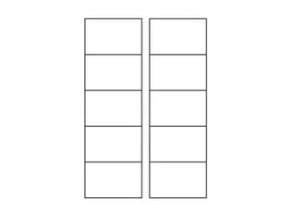 Visitekaart Avery C32026-10 85x54mm dubbelzijdig 270gr 100 stuks - 3