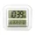 Digitale wandklok Technoline WS 8006 276x195x27mm wit/zilver