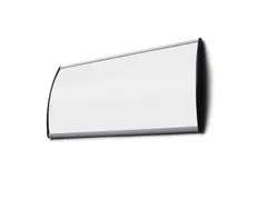 Informatiebord Office Curved A5 zilver